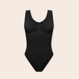 FitShape -  Breite Träger Bodysuit Tanga Sculpting Shapewear