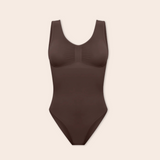 FitShape -  Breite Träger Bodysuit Tanga Sculpting Shapewear
