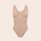 FitShape -  Breite Träger Bodysuit Tanga Sculpting Shapewear
