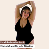 FitShape -  Breite Träger Bodysuit Tanga Sculpting Shapewear