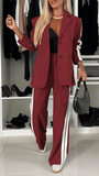 Noa | Trendy Blazer & Wide-Leg Joggers