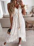 Beryl | Elegante Boho Maxi Jurk