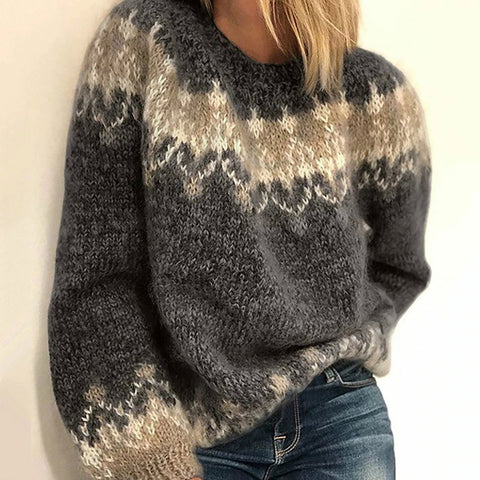 EM - Knusse mohair gebreide trui