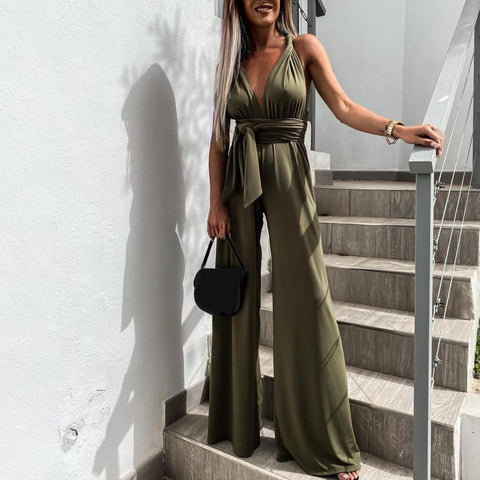 Regina | Wijde-Leg Jumpsuit