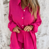Nina™ - Luchtige Blouse Set
