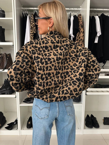 Nova  | Trendy Jasje met Luipaardprint