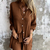 Nina™ - Luchtige Blouse Set