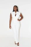Anna™ | Mouwloze Jumpsuit