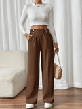 Isa | Hoge Taille Pantalon