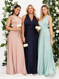 Tindra | Elegante Mouwloze Maxi-jurk met V-hals