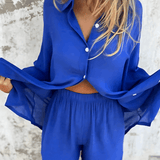 Nina™ - Luchtige Blouse Set