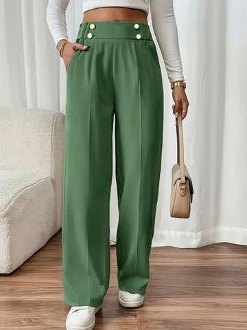 Isa | Hoge Taille Pantalon