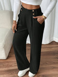 Isa | Hoge Taille Pantalon