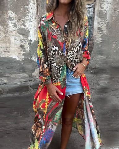 Mila | Maxi Blouse Jurk