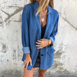 Liva | Denim Blazer