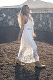 Beryl | Elegante Boho Maxi Jurk